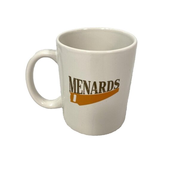 MENARDS coffee mug with tools saw - Picture 1 of 8